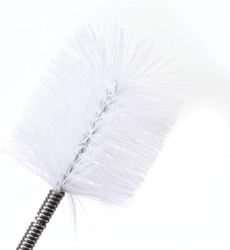 Leona Co Flexible Drain Brush, 1M Drain Unblocker Cleaner Waste Pipe Kitchen Plunger Sink Snake Toilet Cleaner Free Drain Snake with Brush Tip for Aquarium Filters, Fish Tanks, and Lily Pipes