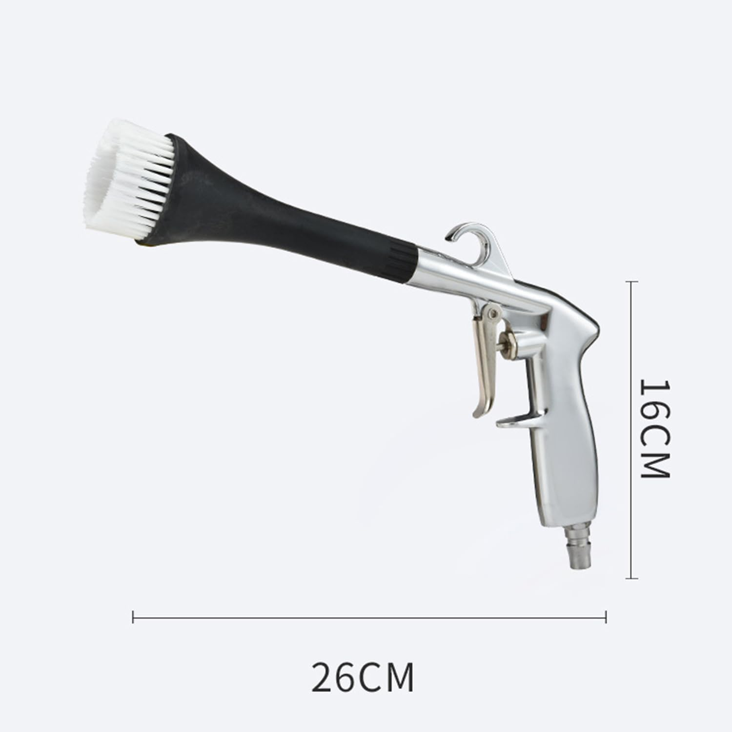 Car Cleaning Gun, High Pressure Air Blow Gun with 2 Set Nozzle, Interior Car Cleaning for Vehicle Upholstery Carpet Seat Blowing Function image number 1