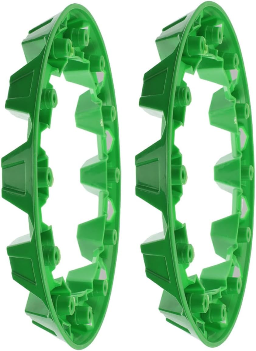 2Pcs Durable ATV Wheel Rim Covers Plastic Hub Protectors for off Road Vehicles Weather Resistant Decorative Trim for Enhanced Stability and Versatile Compatibility image number 6