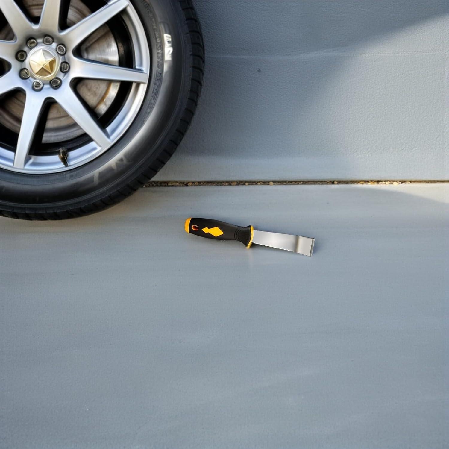 BELLIFFY Wheel Weight Balance Remover Scraper Tool for Tire Repair Auto Maintenance Automotive Wheel Weights Removal Equipment Suitable for Car Suv Truck