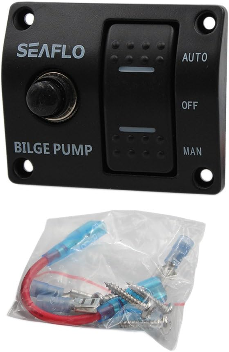 For Rocker Panel Bilge Pump Switch with Built In