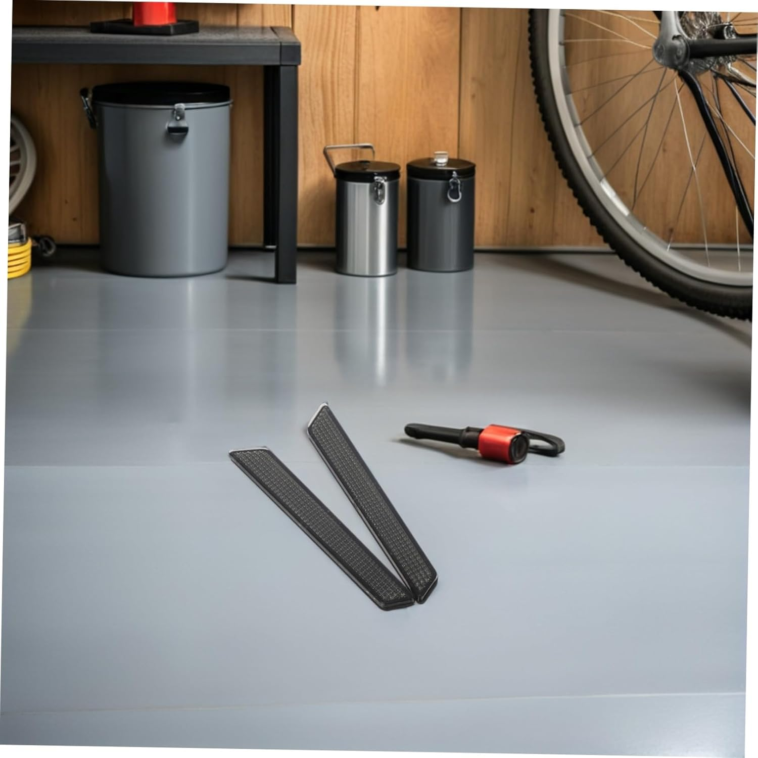 Motorcycle Reflective Strips Reflector Inserts Motorcycle Covers Black Saddle Bag Accessories Reflector Inserts Black Covers Grey Abs