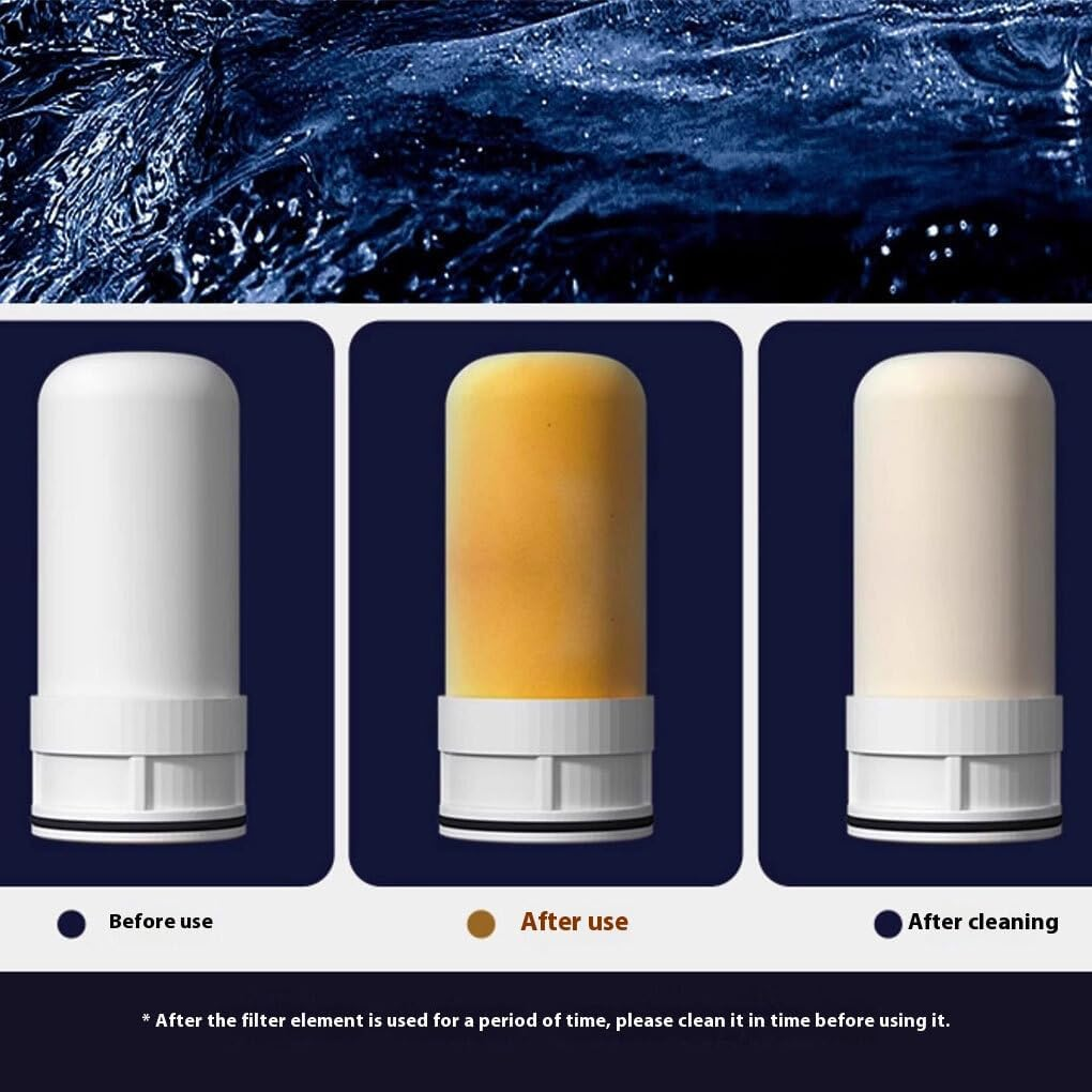 Flowpure Tap Water Purifier 7 Stage Water Filtration System Filters Substances Incl Chlorine ABS Flows Pure Tap Filter, B image number 3