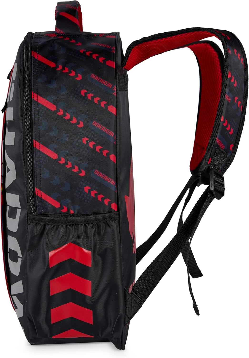 AI ACCESSORY INNOVATIONS Sonic the Hedgehog Backpack for Boys & Girls, Shadow 16 Inch Schoolbag with Reflective Ink, Black image number 1