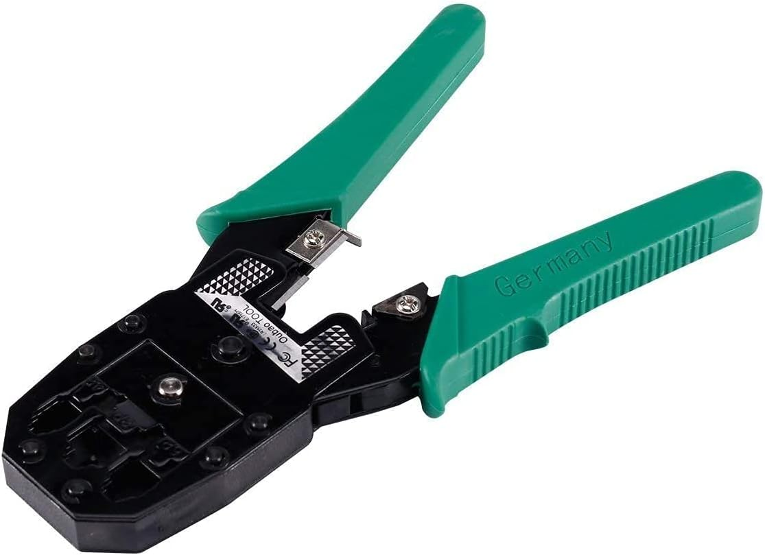 Network Cable Repair Maintenance Tool Kit Set Portable Phone Cable Crimper 8P8C 4P4C 6P6C Connectors RJ45 RJ11 Cat5 Cat6 Cable Tester Network Cable Crimper Repair Kit image number 5