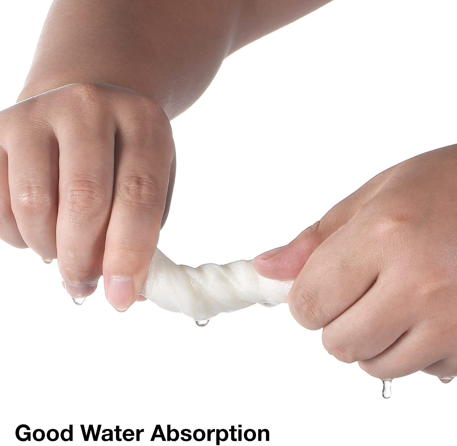 LEKOCH 100 Pcs Premium Large Disposable White Paper Napkins Guest Hand Paper Hand Towl Airlaid Dinner Napkins Linen Feel Wedding Napkins 43 * 30 Cm - White image number 3