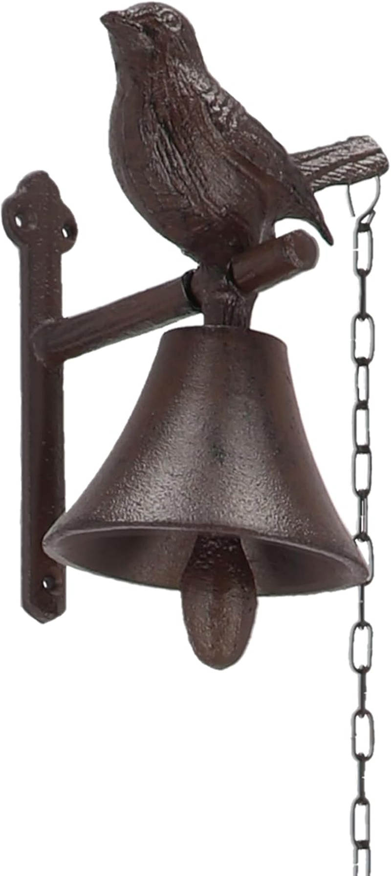 Esschert Design DB86 Bird Doorbell, Brown