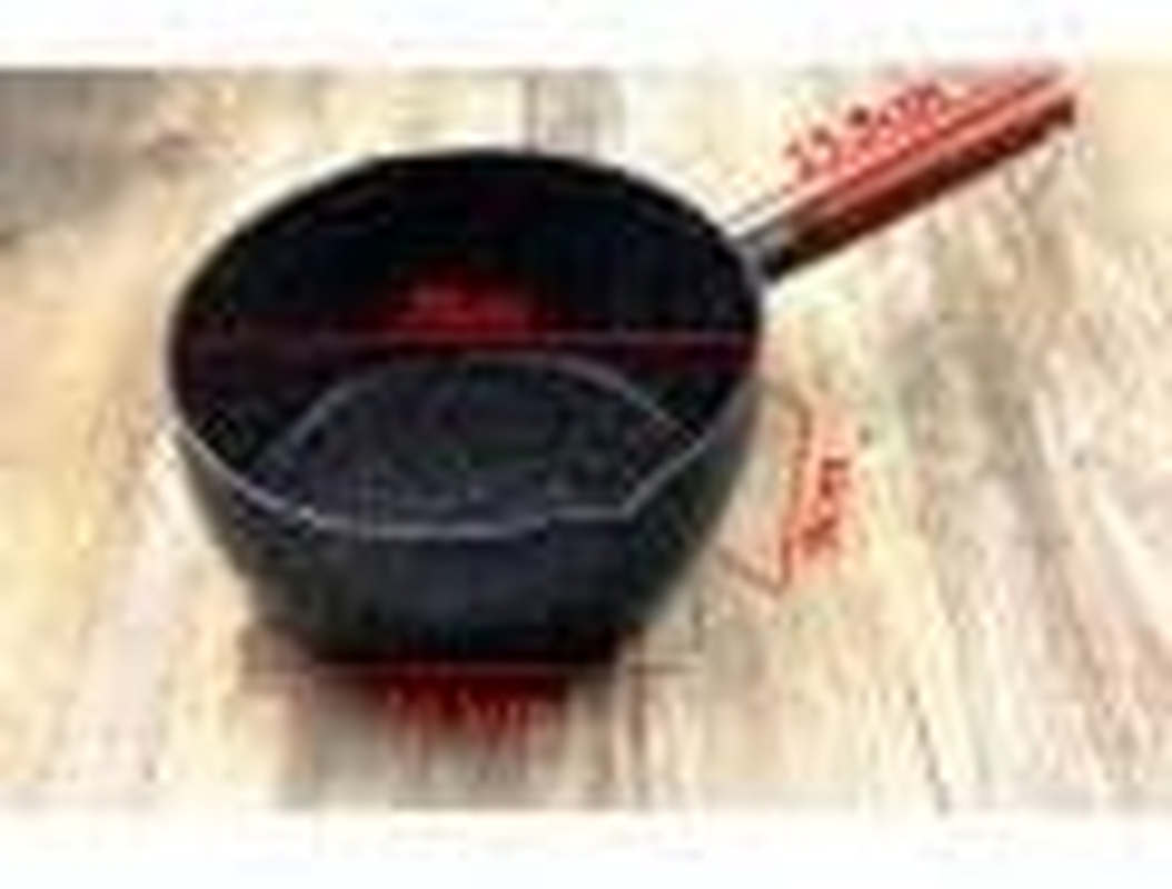 Nonstick Sauce Pot, Fine Workmanship Portable Nonstick Pot Multifunctional for Noodles for Gas (20Cm / 7.9In)