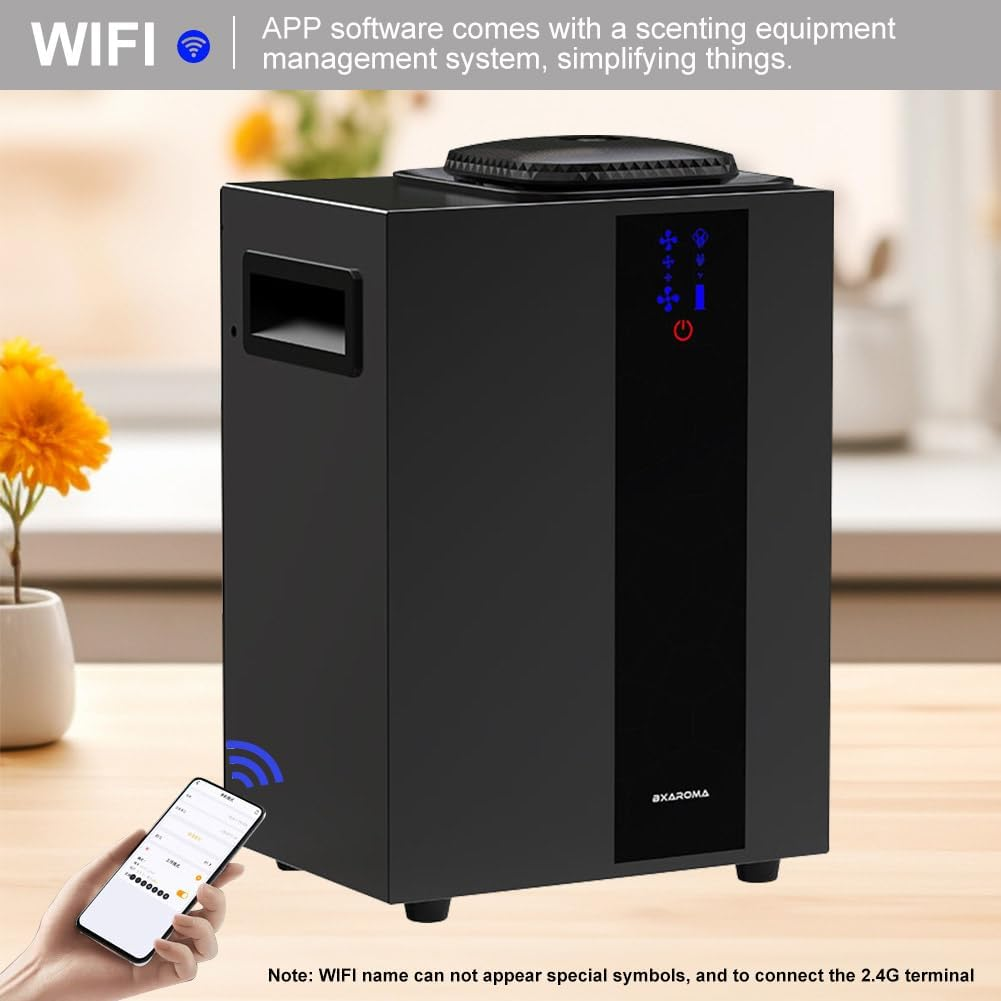 Commercial Fragrance Machine,Wifi Remote Connection,800Ml Large Capacity Air Scent Diffuser,Coverage up to 4,000 Sqsf of Fragrance,Smart Room Aromatherapy Diffuser, for Home, Hotel image number 4
