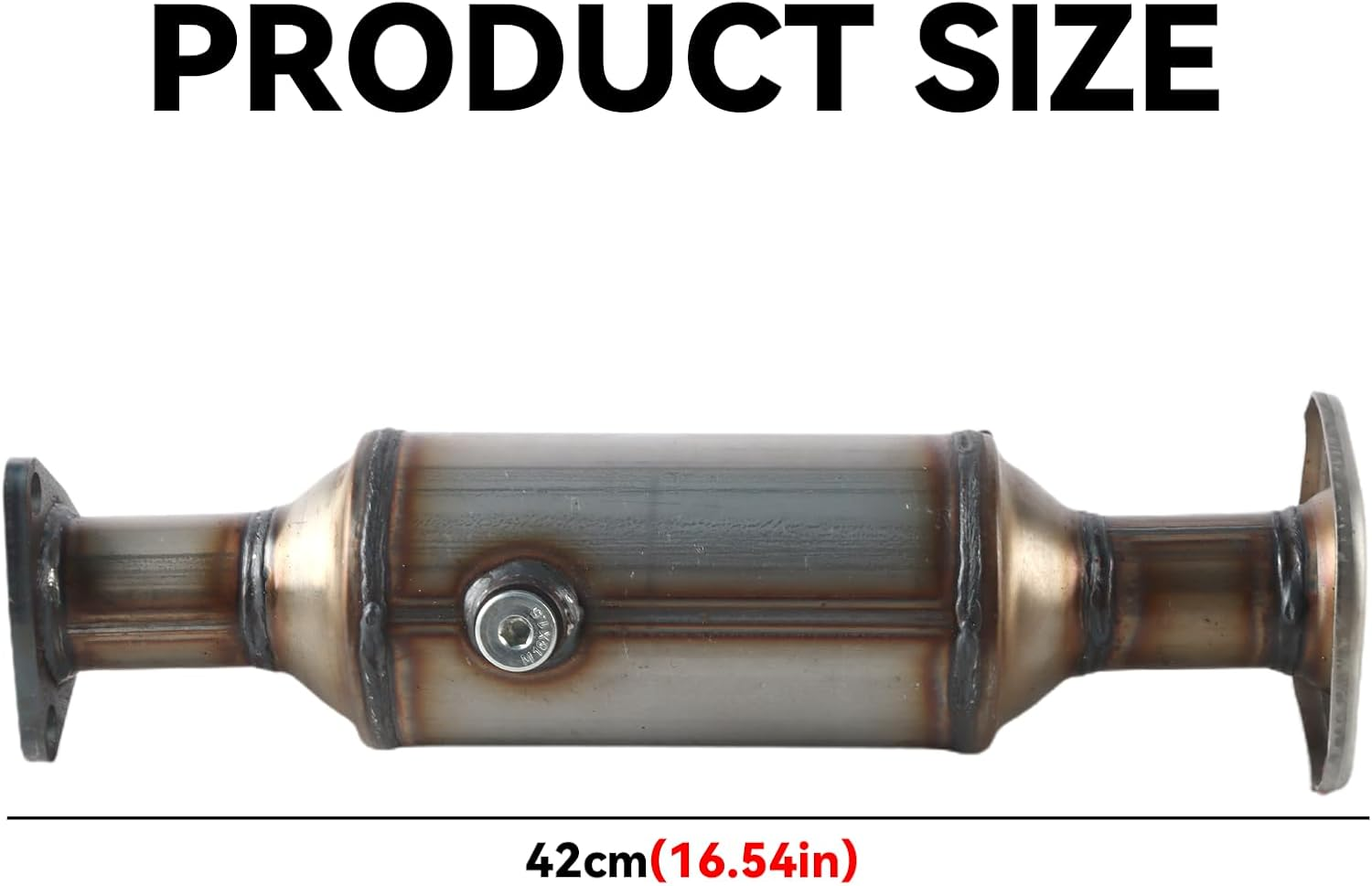 Sleyuyir Direct-Fit Catalytic Converter Compatible with Honda Civic EX & Si 1.6L 1999-2000, Compatible with Acura EL 1.6L 1999-2000 Automotive Replacement Part with Gasket image number 6