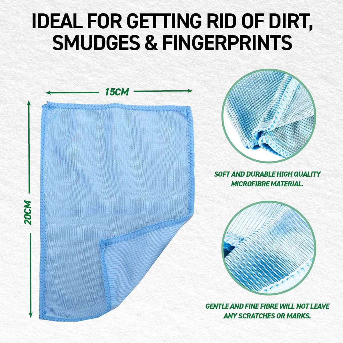 1St Care Microfibre Lens Cleaning Cloth (Pack of 2) image number 4