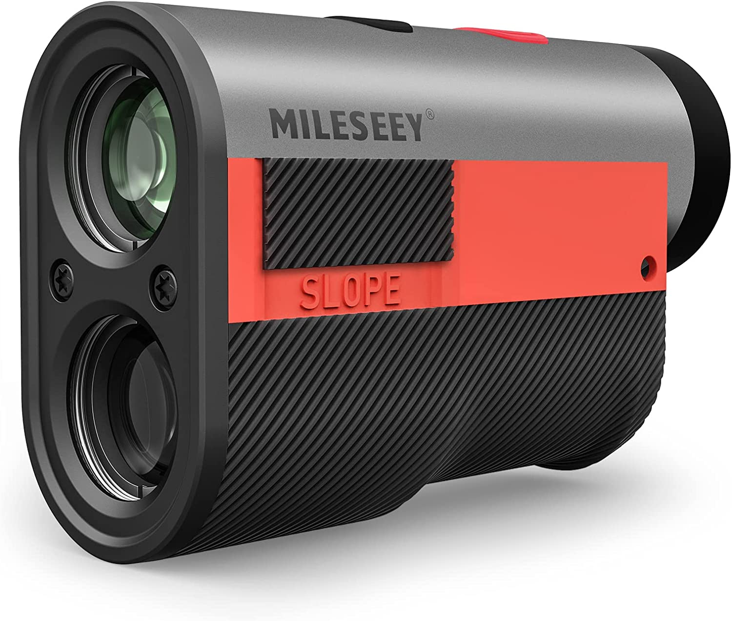Golf Range Finder 656 Yards with Magnetic, Mileseey Golf Rangefinder with Rechargeable Battery, Flag Lock with Pulse Vibration, Slope On-Off, 6X Magnification, Fast Focus Scan Laser Rangefinder