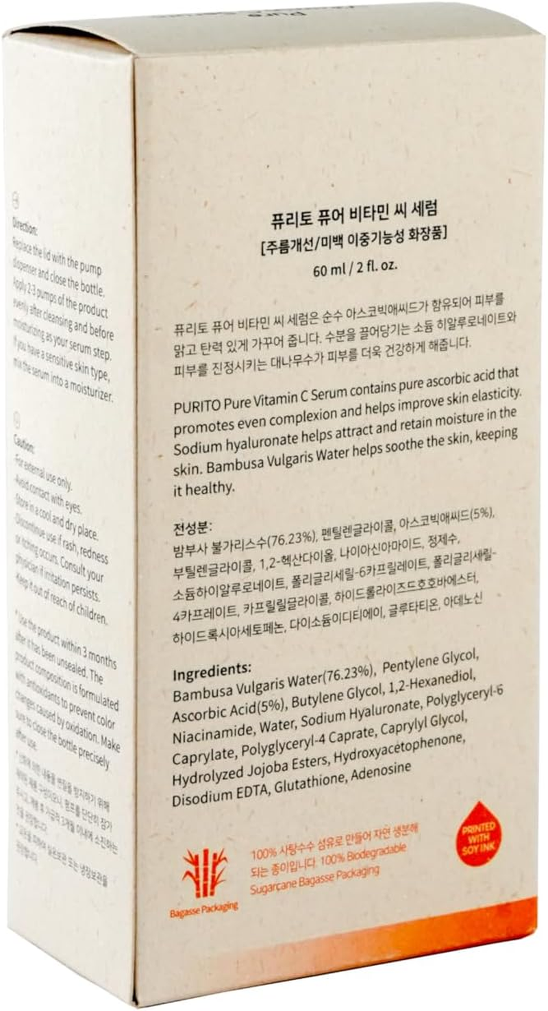 Purito Pure Vitamin C Serum 60 Ml image number 4