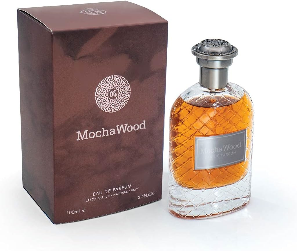 Mocha Wood by Fragrance World for Unisex - 3.4 Oz EDP Spray