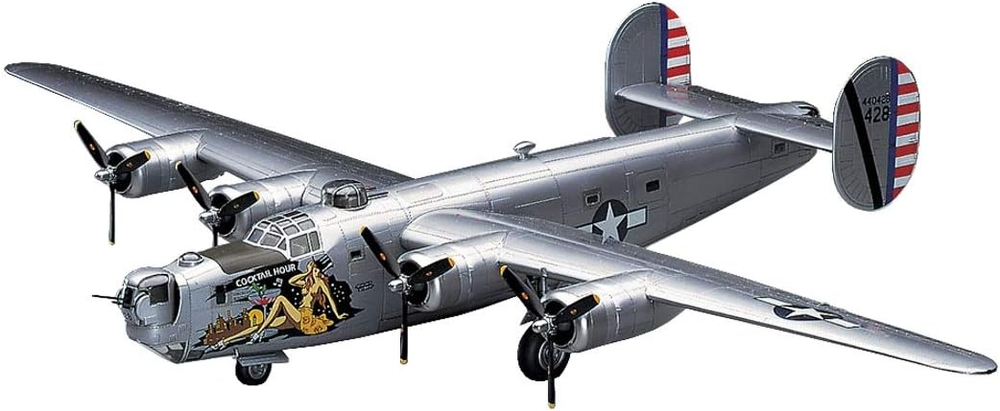 Hasegawa 1:72 Scale B-24J Liberator Model Kit