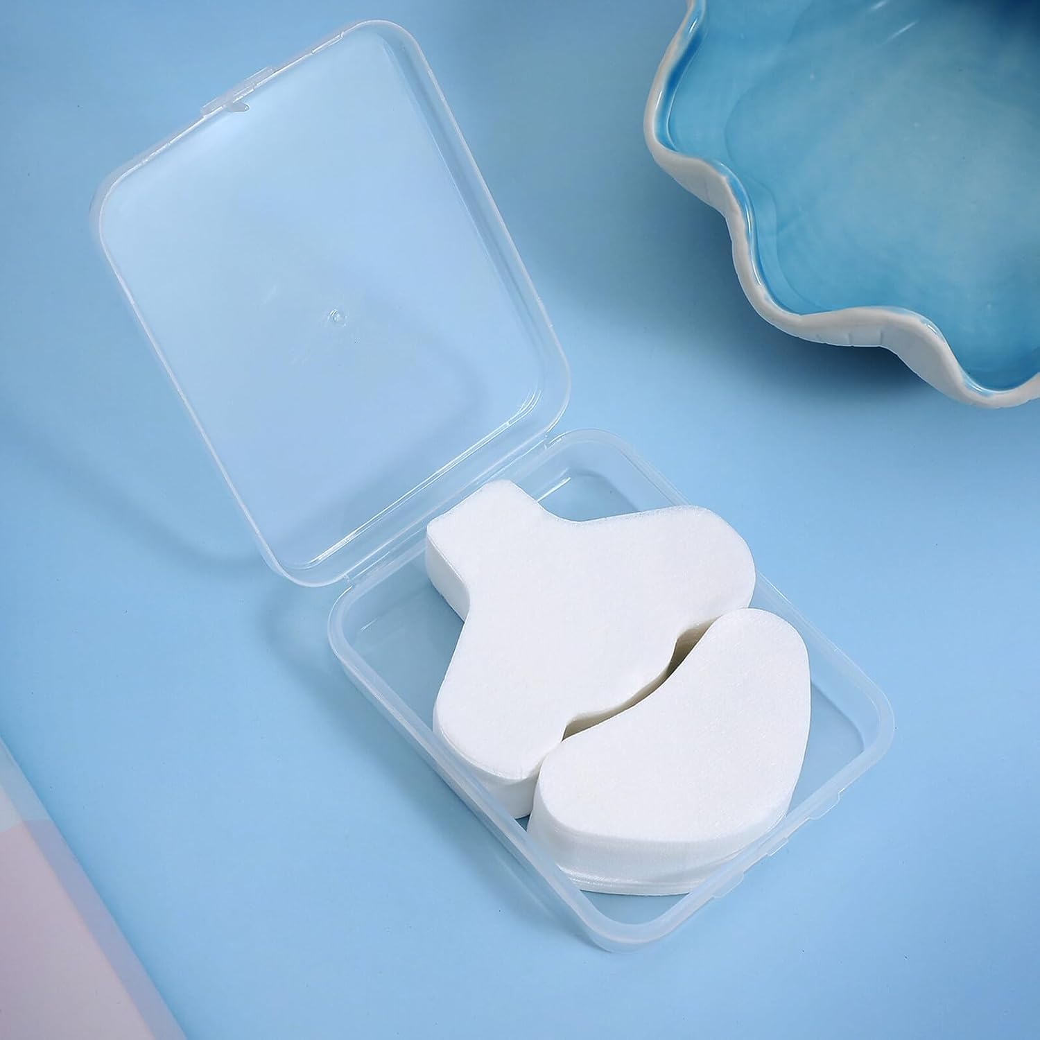 T-Zone Nose Patches and Chin Cotton Pads 200Pcs Deep Pore Cleansing Strips Face Pads for Skincare Spa and Salon Use image number 3