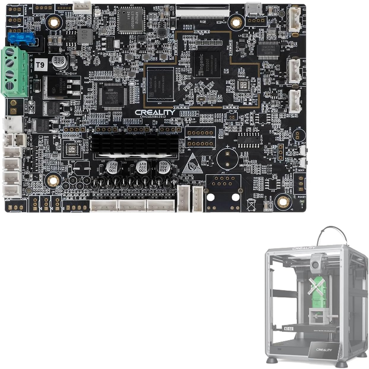 Creality K2 Print Head Cable - Original Replacement for Creality K2 3D Printer Accessories