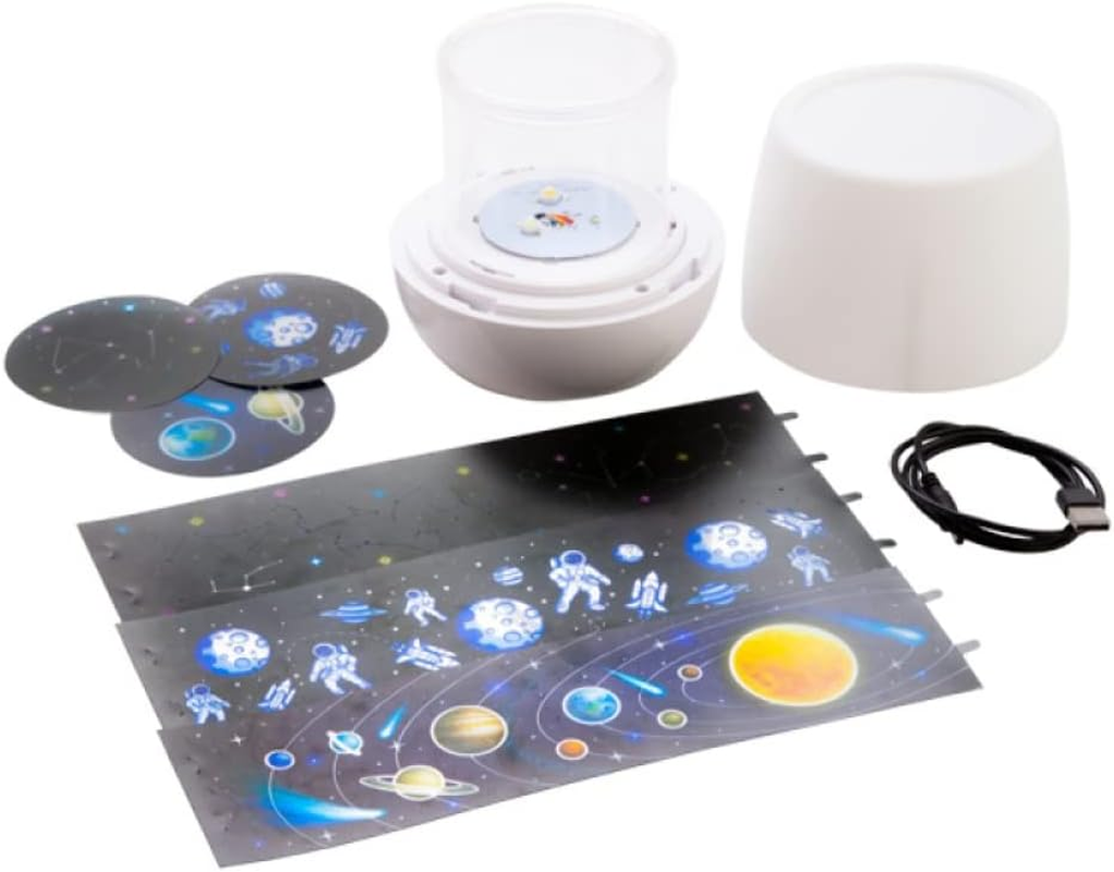 Lil Dreamers Lumi-Go-Round Space Rotating Projector Light
