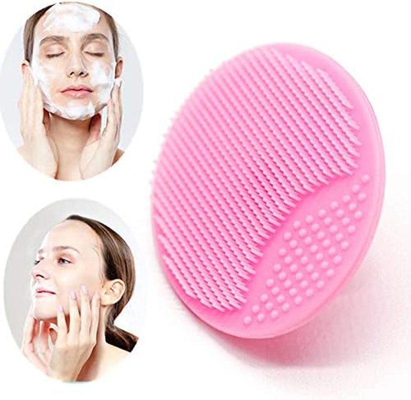 2PCS Silicone Face Mask Brush 2PCS Face Scrubber and 2PCS Exfoliating Lip Brush image number 6