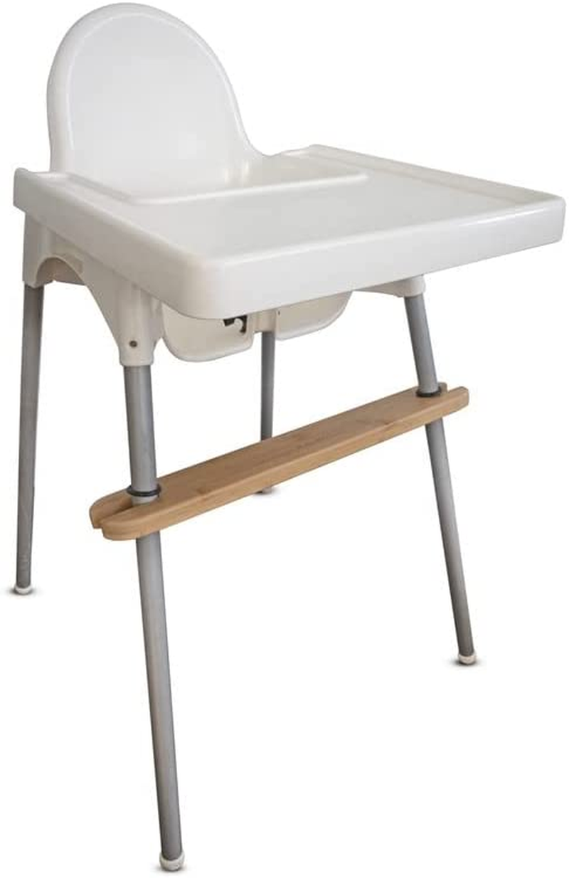 Bebe Bites - Baby High Chair Bamboo Wooden Foot Rest for IKEA Antilop, Kmart Prandium, Big W Uno, Target Snacka and Aldi Mamia image number 3