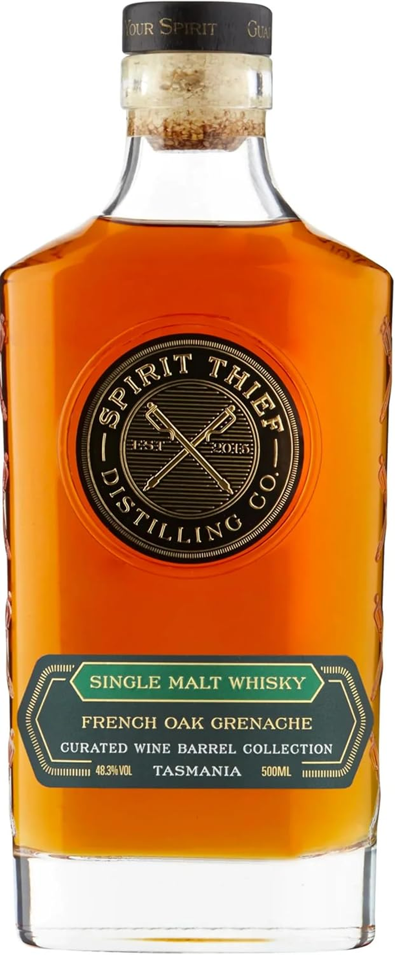 Spirit Thief French Oak Grenache Tasmania Single Malt Whisky 500 Ml