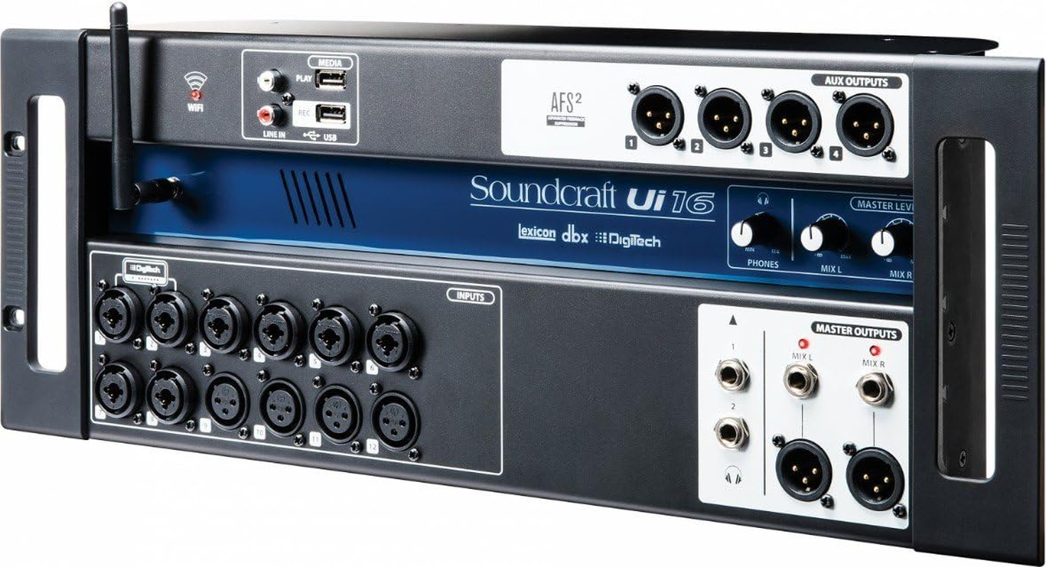 Soundcraft Ui12 12-Channel Digital Mixer with Wireless Control