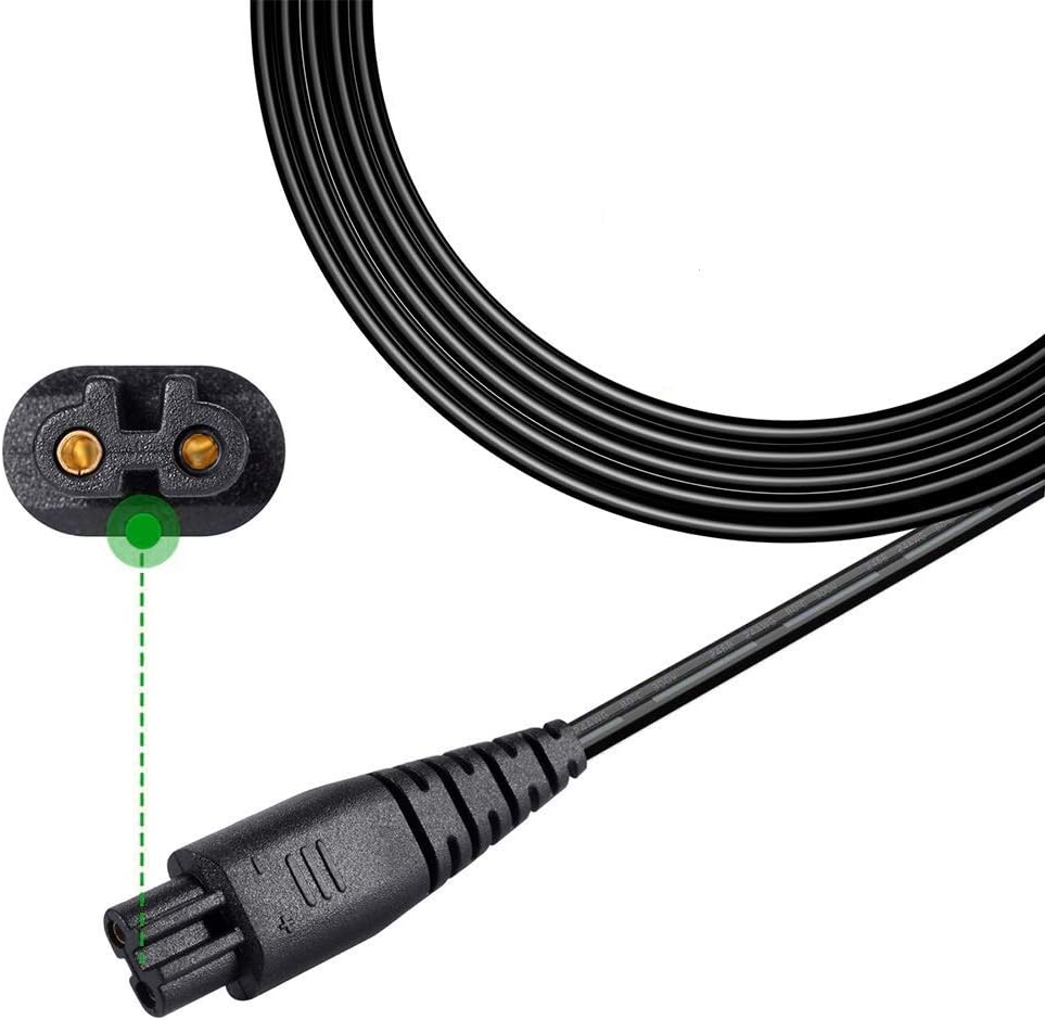 5V Shaver Charger Compatible with Remington PA-0510N HC5870 PF7500 PF7600 PG6170 PG6171 PG6250 XF8550 XF8700 XR1370 XR1400 XR1430 XR1470 Electric Razor image number 5