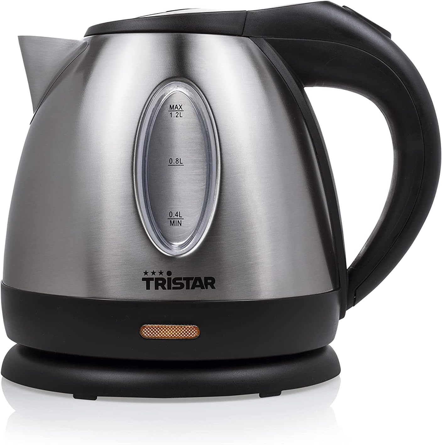 Tristar Stainless Steel Kettle/Camping Kettle with 1.2 Liter Capacity - 360&deg; Rotatable with Water Level Indicator and Automatic Shutdown Function, WK-1325, 850 Watts image number 4