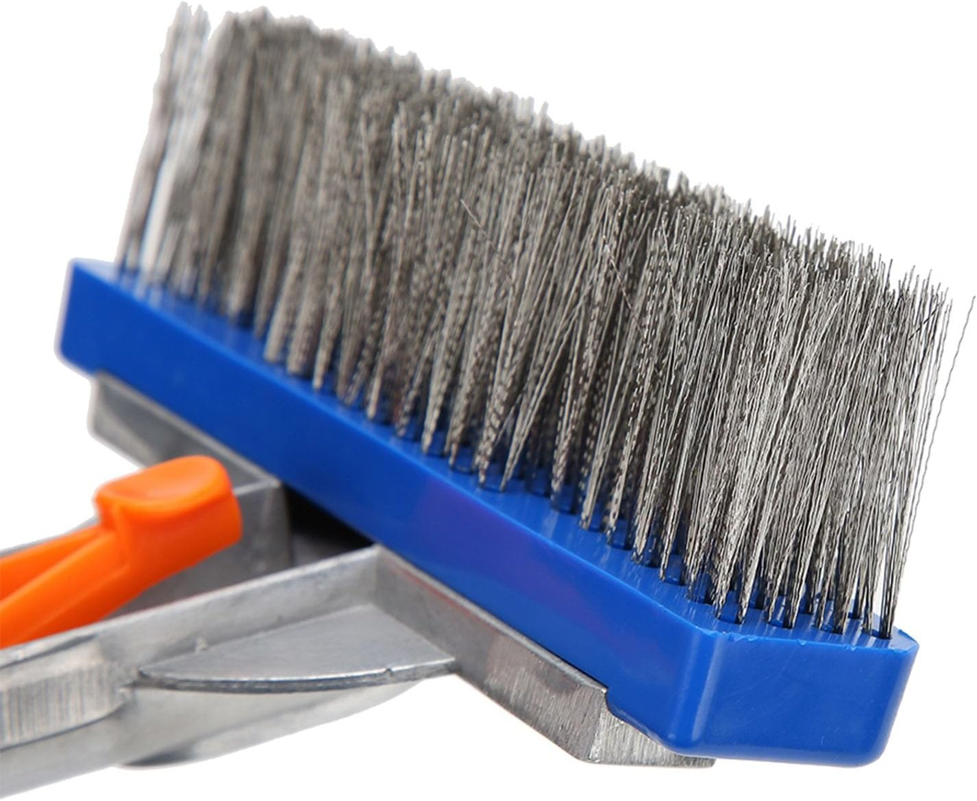 High Efficiency 5.5In Swimming Pool Stainless Steel Brush for Spa Pond Floor Wall Equipment with Installation - Pool Brushes image number 6