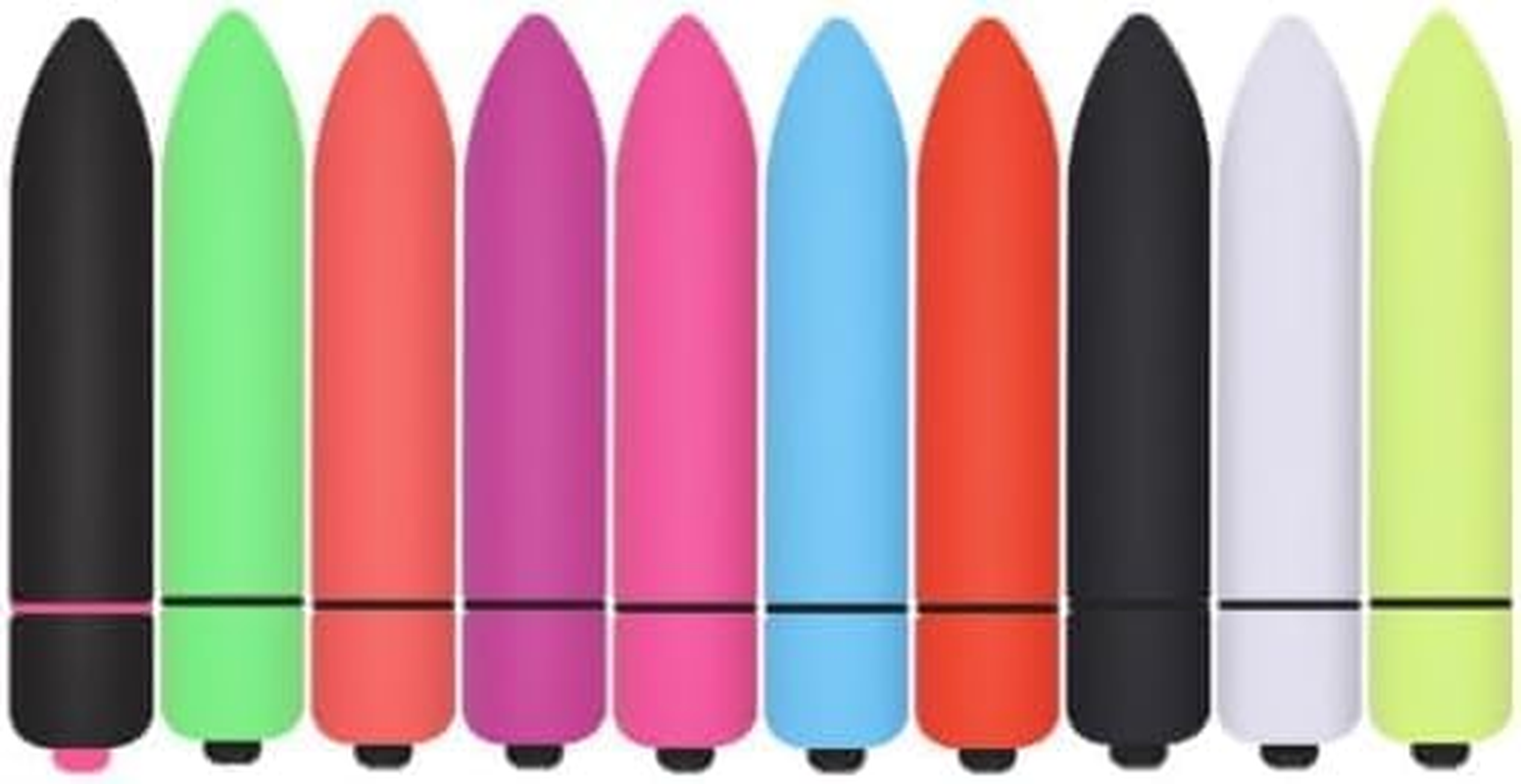 Mini 10-Speed Powerful Electric Bullet Massager Handheld Portable Close-Fitting Bullet Massage Stick Female Pleasure Silent Waterproof Bullet Setting Powerful Mini Stick (Orange) image number 3