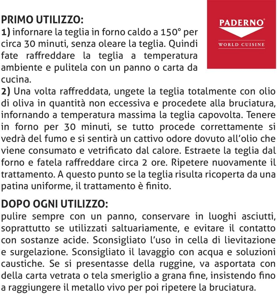 Paderno Blue Steel Baking Sheet, 400 Mm X 300 Mm X 30 Mm image number 4