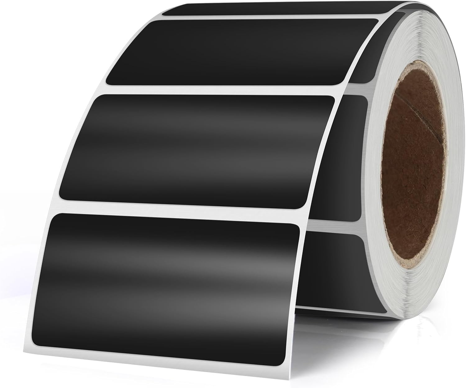 Rectangular Yellow Color Coding Label 1 X 2 Inch Self Adhesive Vinyl Waterproof Writable Removable Sticker Roll for DIY Office School Supplies Inventory Name Price Tag File Paper 500 PCS