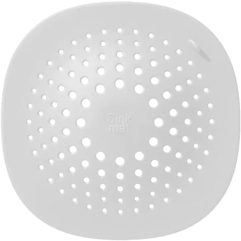 EZONEDEAL Hair Catcher Drain Cover Shower Silicone Hair Stopper with Suction Cup Easy to Install Bathroom Tubs Bathtub Kitchen Strainer Sink Waste Filter Mat (Orange)