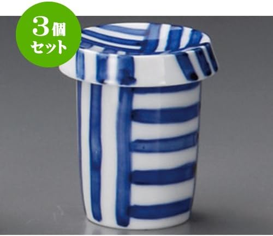 Set of 3, Lattice Fin Liquor [6.6 X 9.3 Cm 180Cc] for Restaurants, Liquors, Izakaya, Restaurants, Commercial Use image number 6