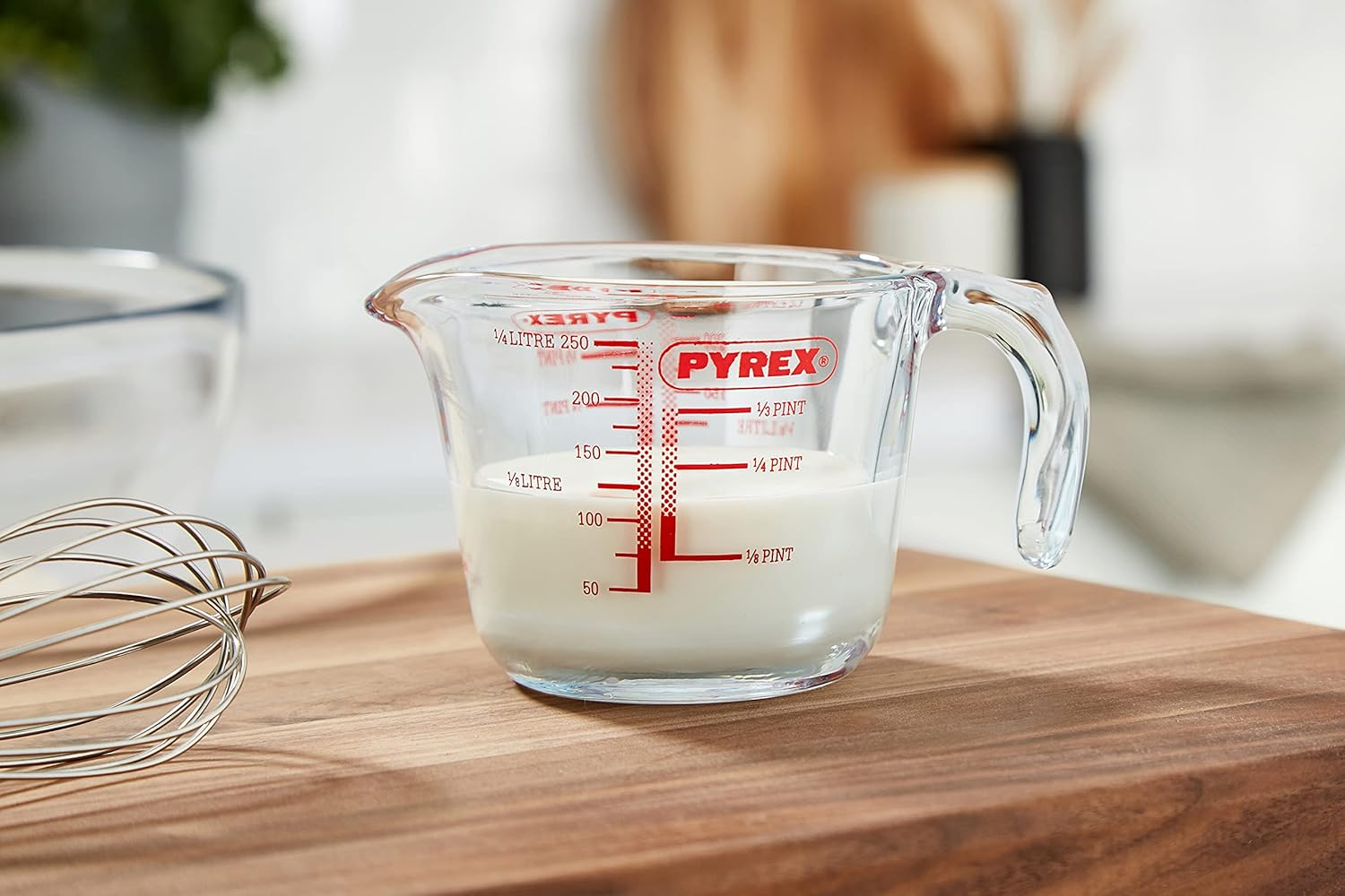 Pyrex GLSMJ1/2PT Glass Measuring Jug, 250 Ml - Clear image number 1