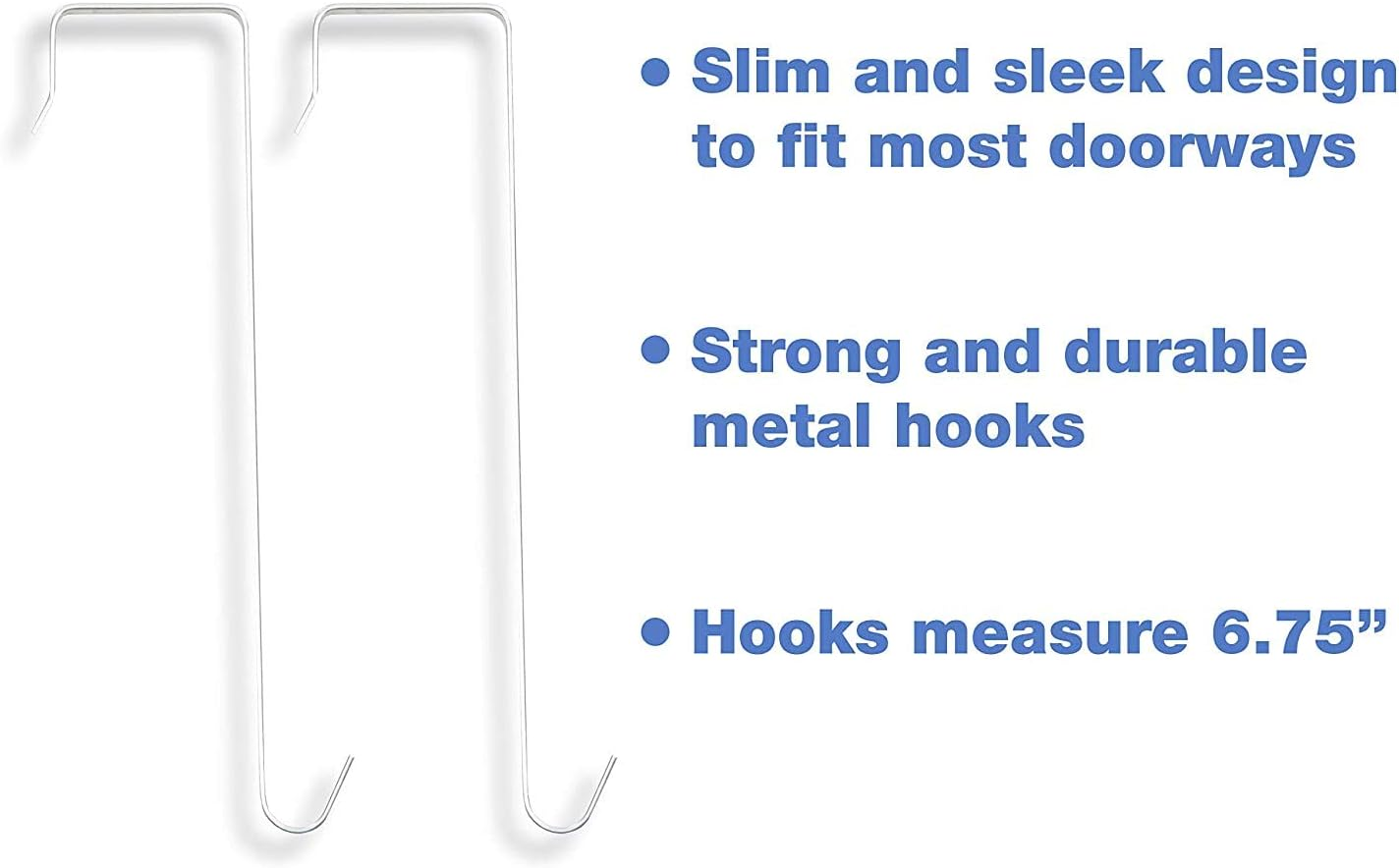 Delta Children 4 Pocket over the Door Hanging Organizer Easy Storage/Organization Solution - Versatile and Accessible in Any Room in the House, Dove Grey, (Pack of 2) image number 2