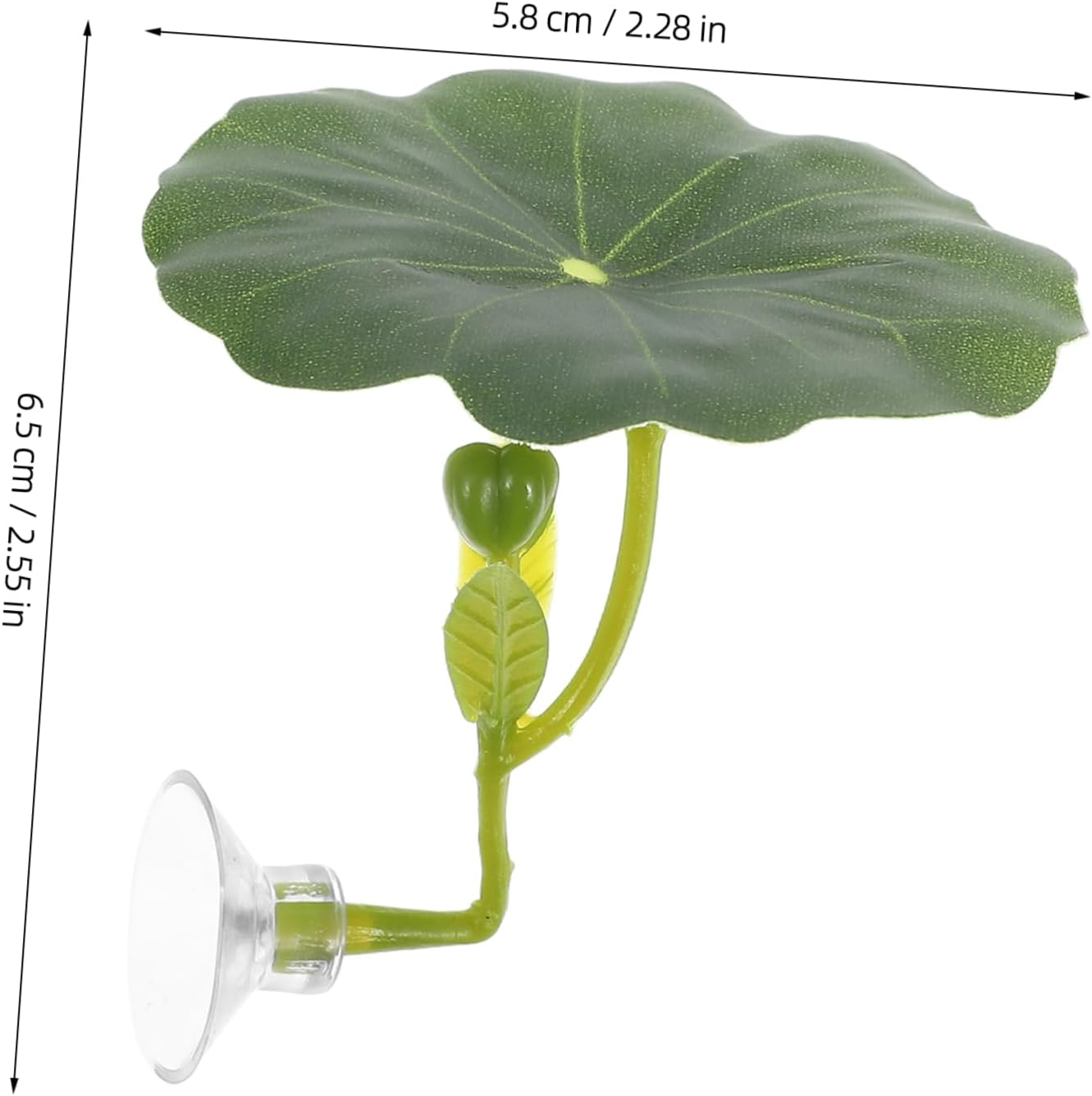 GANAZONO Betta Fish Leaf Hammock Resting Pad Artificial Lotus Leaf Large Aquarium Plant Decoration Fish Tank Accessories Betta Hideout Resting Spot for Aquatic Pets image number 4