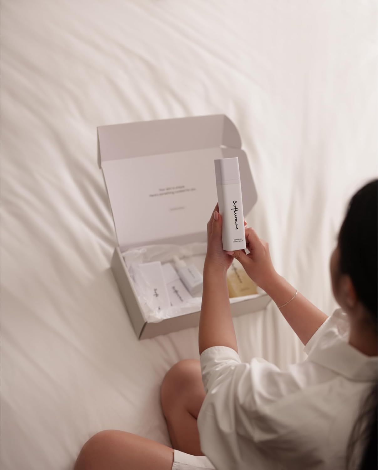 Software Ceramide Repair Balm 50Ml | Deep Hydration Moisturiser for Nourishing and Strengthening the Skin Barrier | Formulated with Ceramides, Hyaluronic Scid, and Squalane | Ceramide Repair Cream image number 2