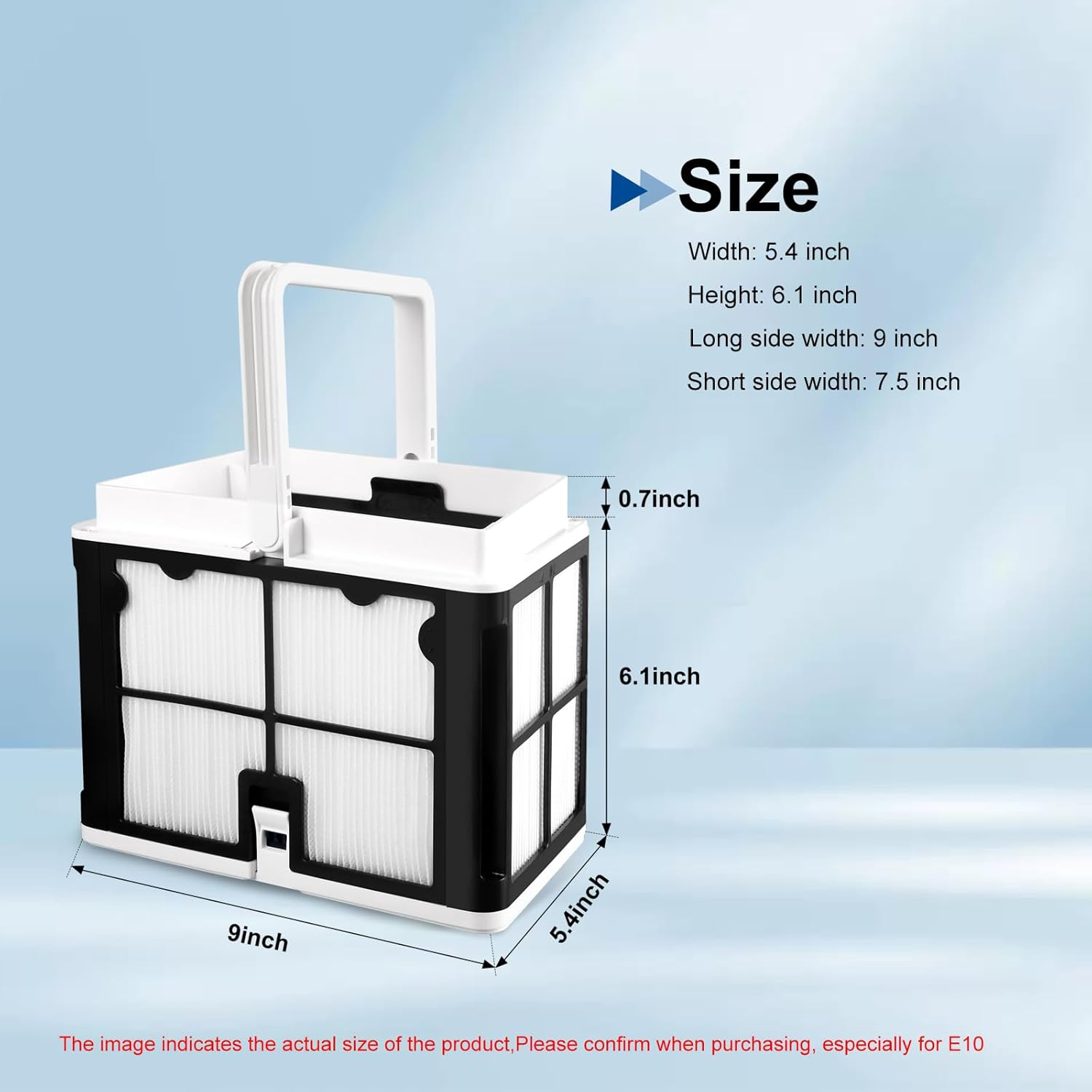 REEPLAR Ultra-Fine Filter Basket Compatible with Dolphin Nautilus CC Robotic Pool Cleaners S50, S100， Active 10, Echo,Nautilus Cc,Encore, E10, Active Solo,Advantage，T15，Cayman，Escape, 9991460-R1 image number 4