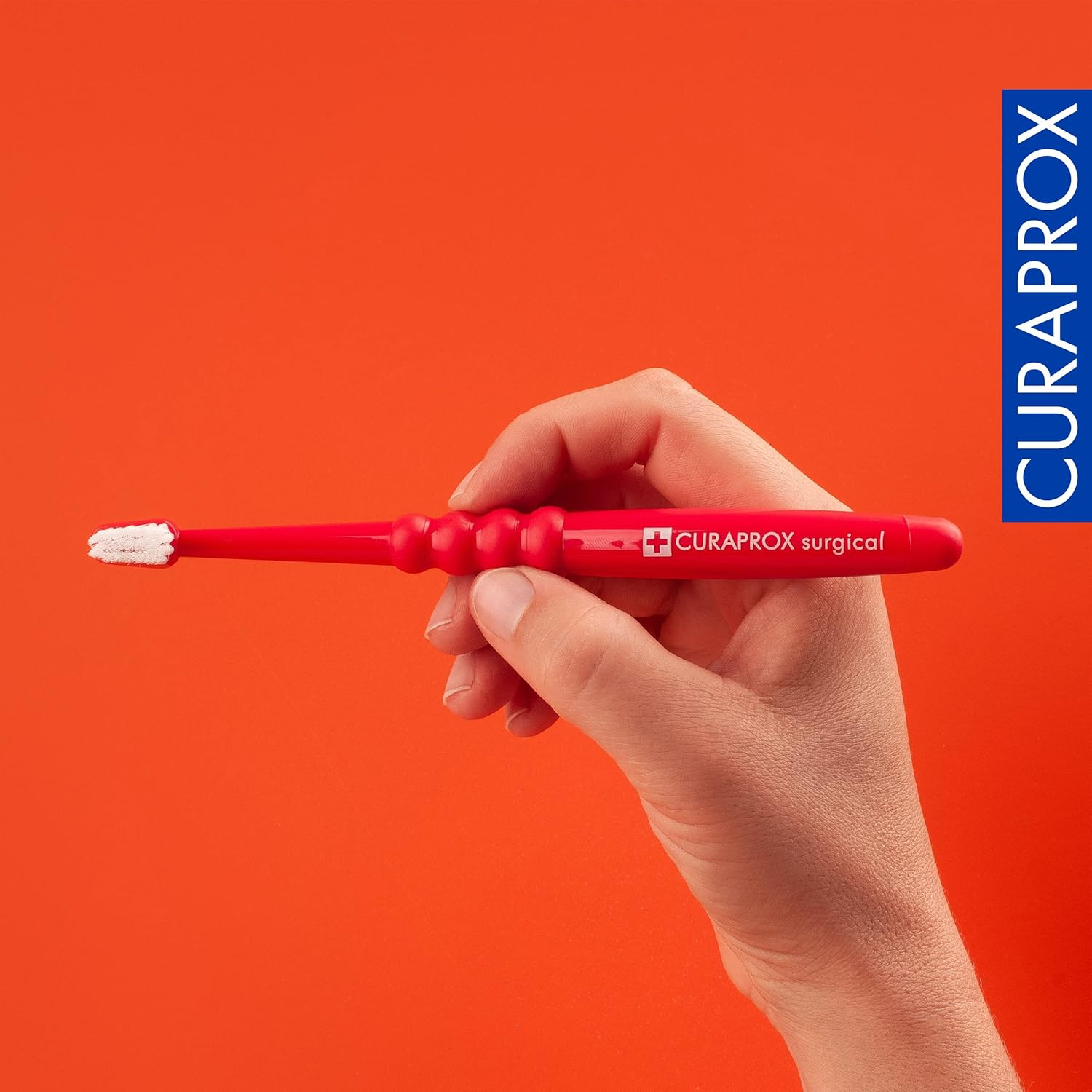 Curaprox CS Surgical Mega-Soft Toothbrush, Red