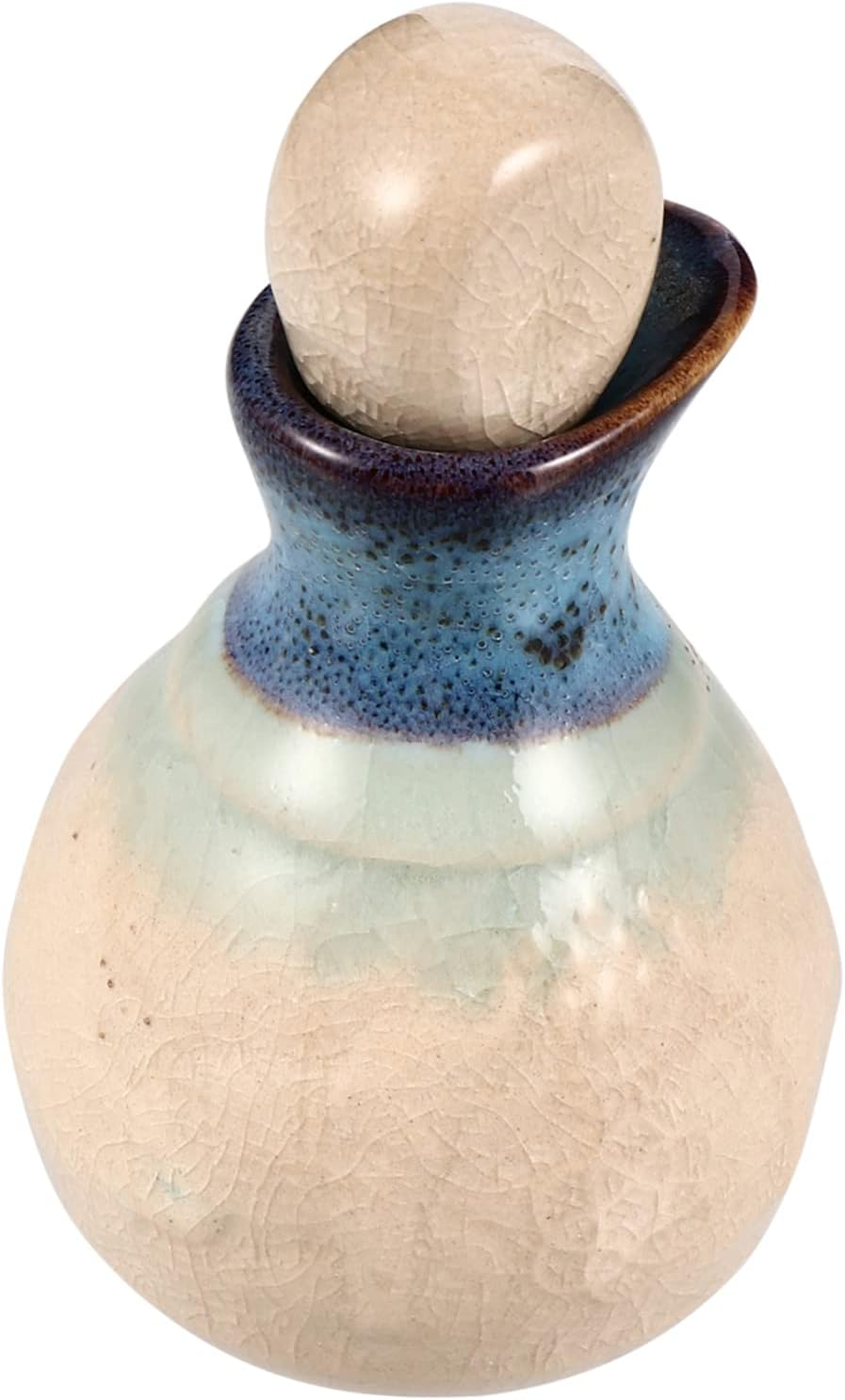 Beavorty Ceramic Essential Oil Perfume Bottle for Subpackaging Compact Dropper Bottle Spray Function for Travel Toiletry Needs image number 2