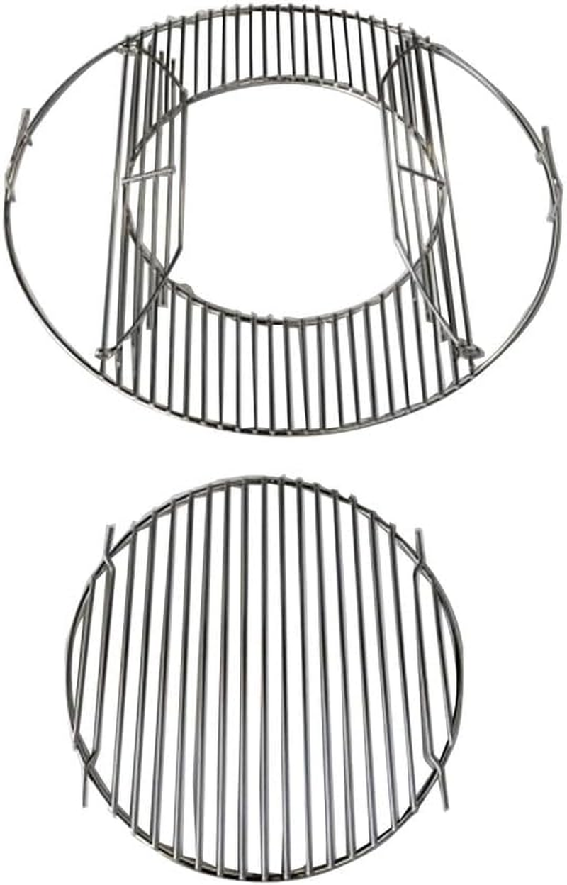 Stainless Steel round BBQ Grill with Removable Center | Suits 57Cm Weber image number 6