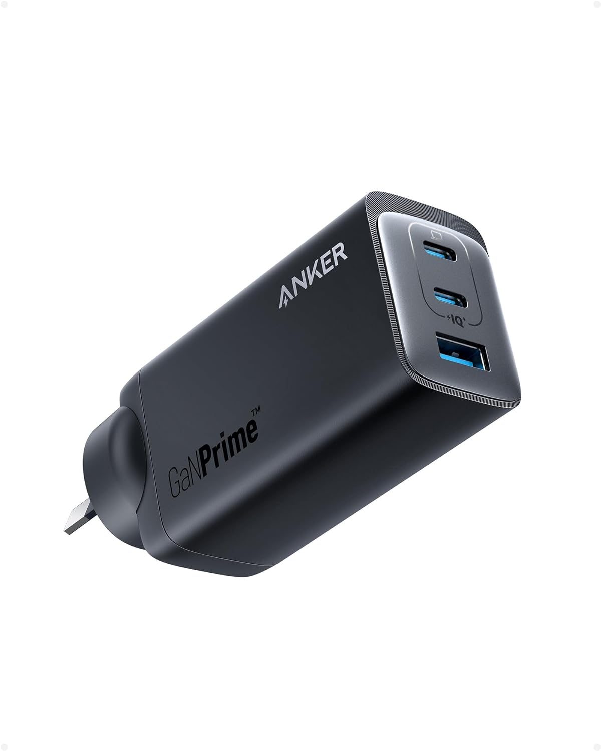 Anker 737 Ganprime, 120W USB C Charger, PPS 3-Port Fast Compact Wall Charger for Macbook Pro/Air, Ipad Pro, Iphone 16 Pro Max/15/14, Galaxy S22/S21, Dell XPS 13, Note 20/10+, and More Devices image number 4