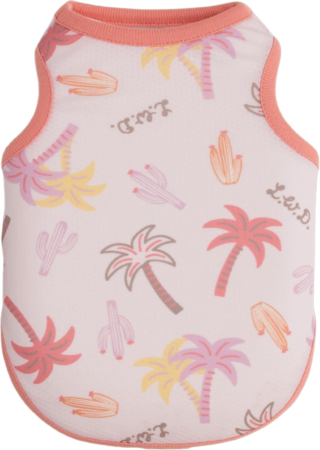 Dog Life Bug Guard Aloha Tank Pink Dog Small image number 2