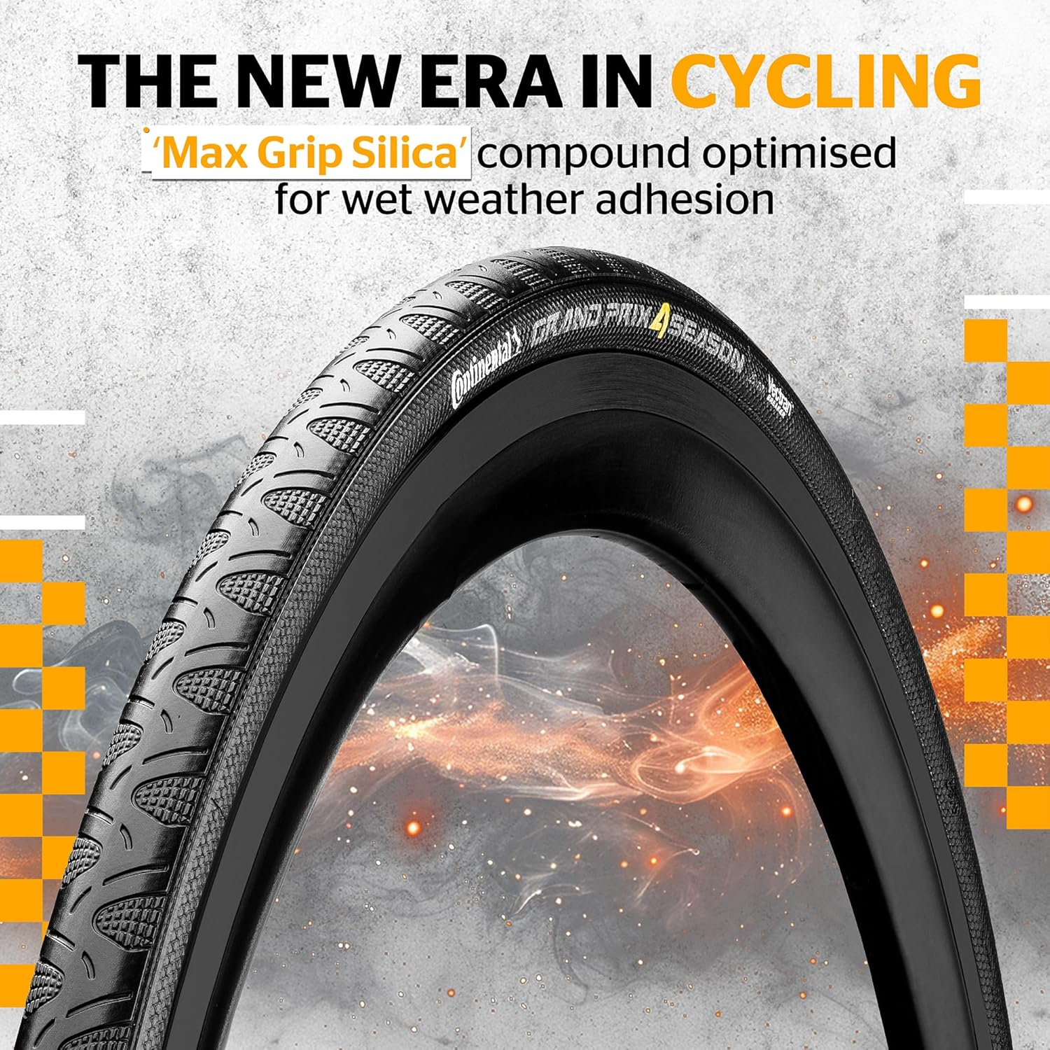 Continental 28" Road Bike Tyre Tyre Grand Prix 4-Season image number 1