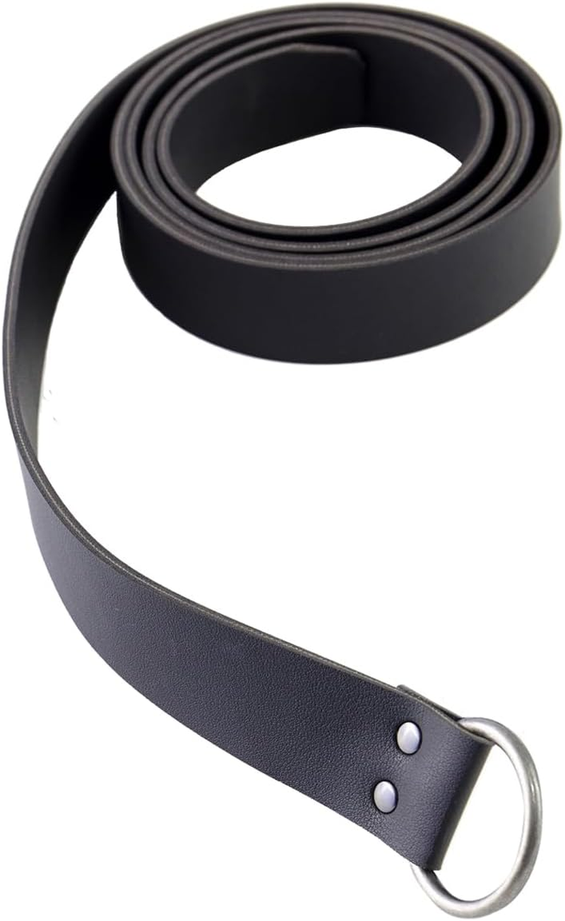 KOGOGO Medieval Knight Leather Belt Mens Reenactment Accessory