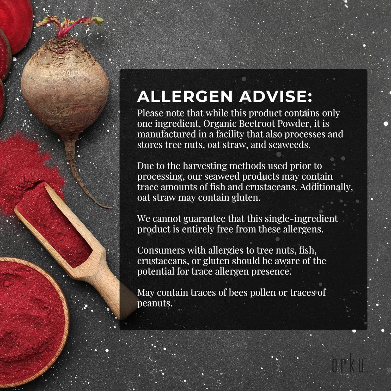 800G Organic Beetroot Powder Bucket Superfood Beet Root Supplement Beta Vulgaris image number 6