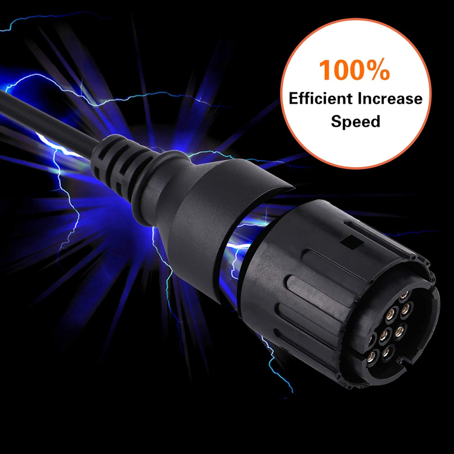 Diagnostic Cable 10 Pin to 16 Pin Adapter for Motorcycle - Scanner Tool image number 2