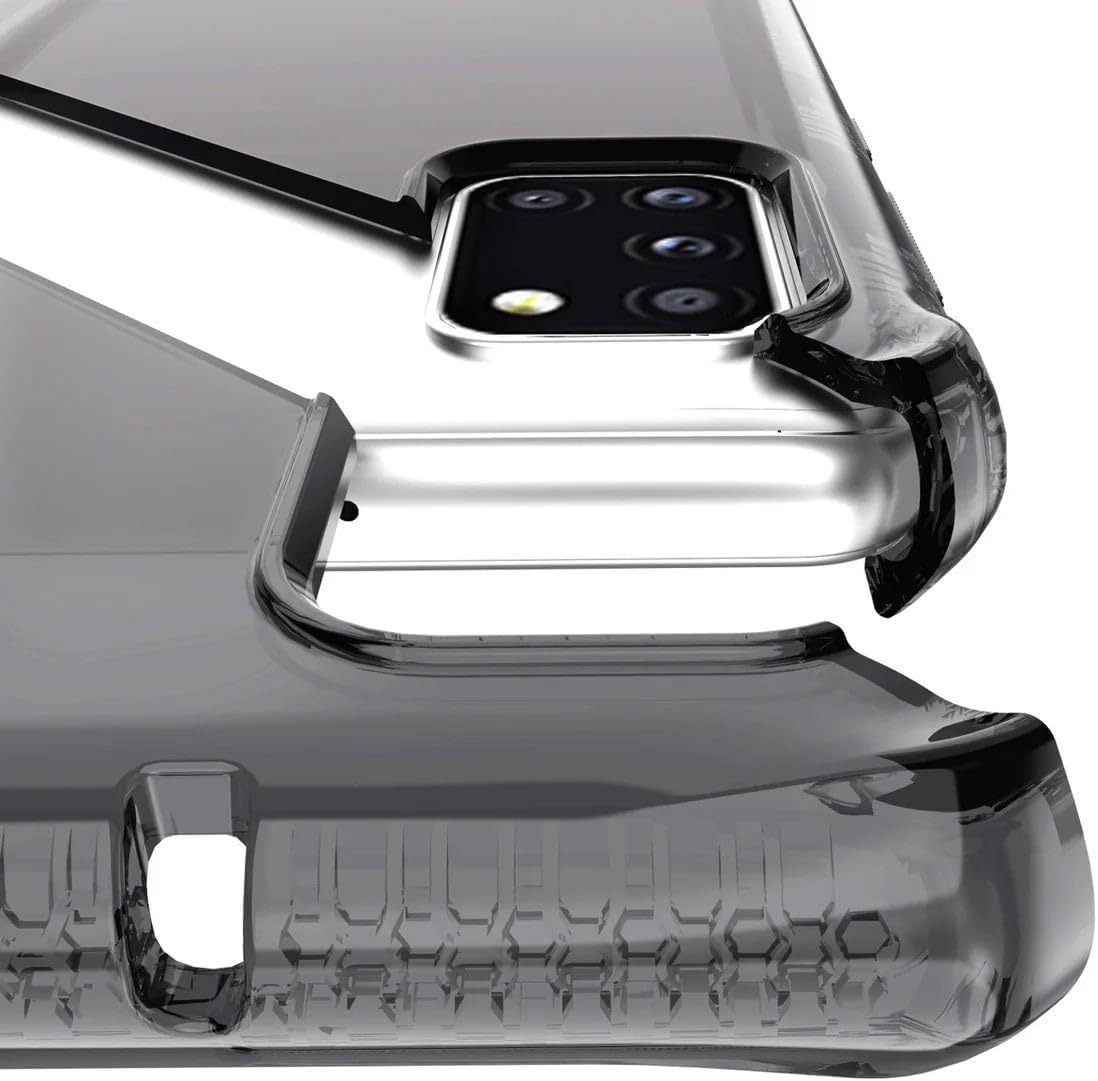 ITSKINS Spectrum 2M Drop Samsung Galaxy A31 Case, Clear/Smoke image number 5