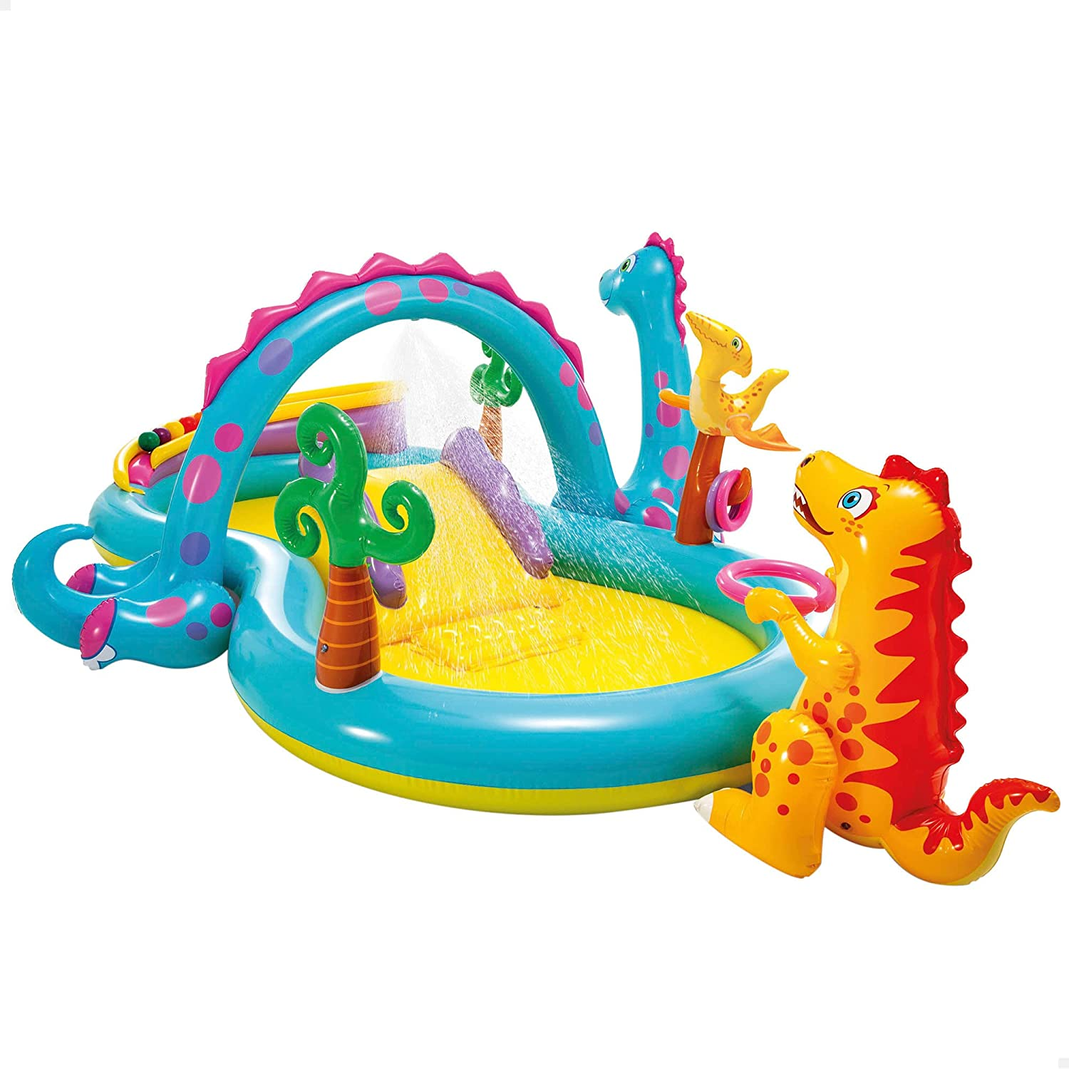 INTEX 57135NP - Dinoland Play Center, Ages 2+, 3.02Mx2.29Mx1.12M image number 2
